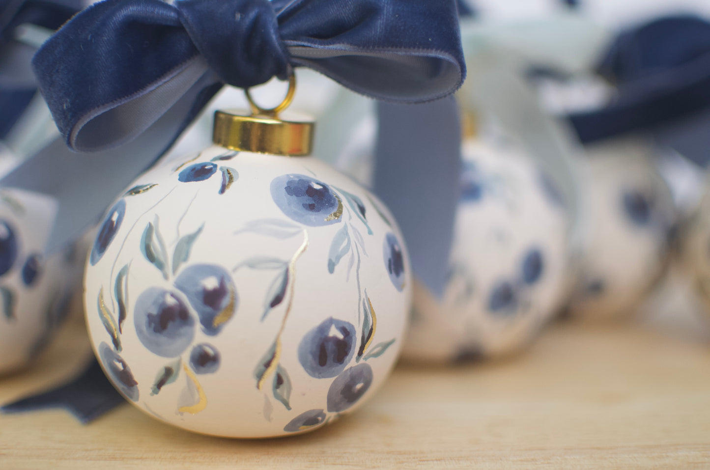 Blueberry Pie Ornament